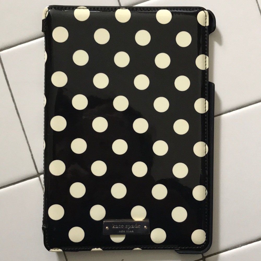 Kate spade polka dot iPad case